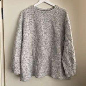 Zara Trafaluc Grey Marled Sweatshirt